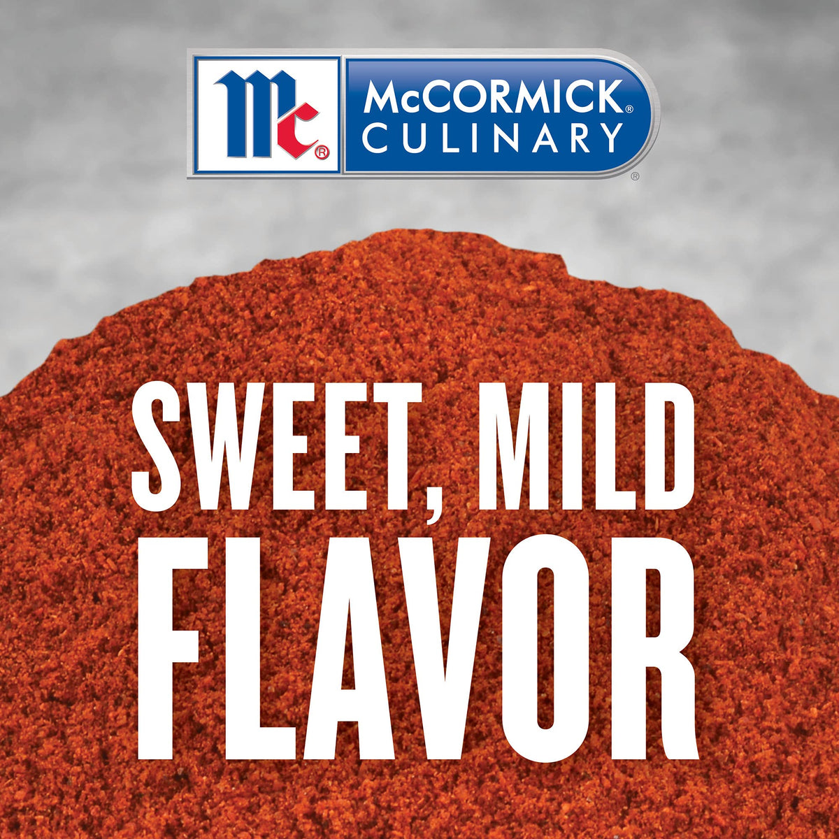 McCormick Culinary Paprika used as a spice rub ingredient in a bowl.