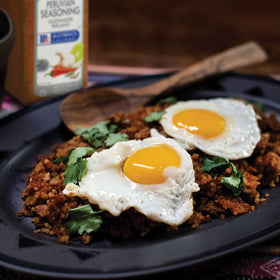 McCormick Culinary Peruvian Seasoning on plantains adds bold Latin flair