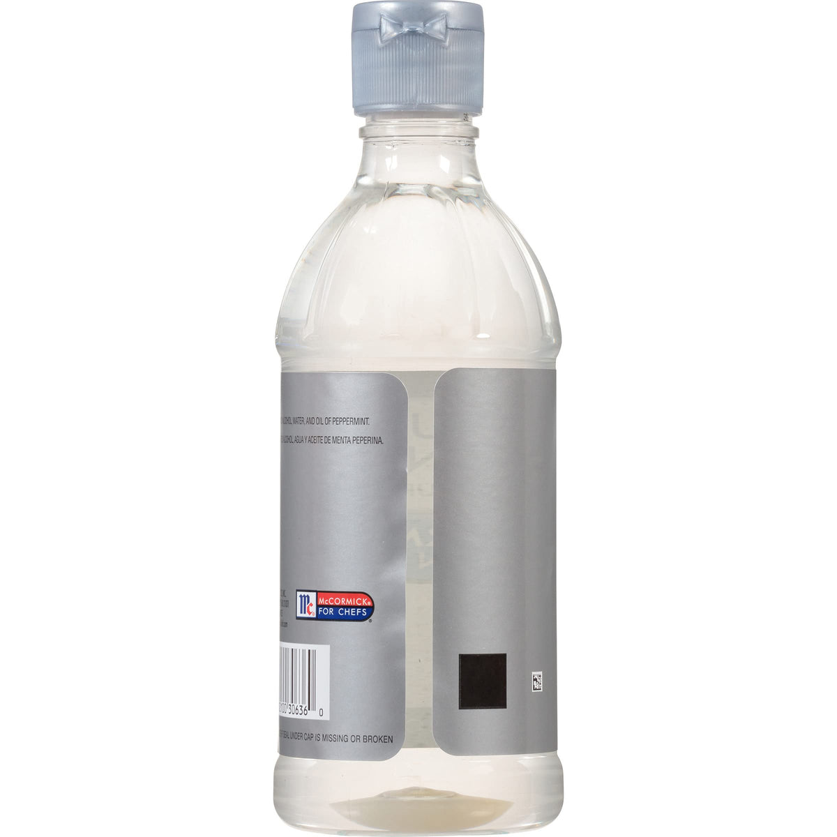 McCormick Culinary Peppermint Extract pour highlights easy control for cocktails and shakes.