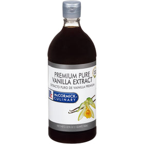 McCormick Culinary Vanilla Extract 32 oz bottle for rich bakery flavor