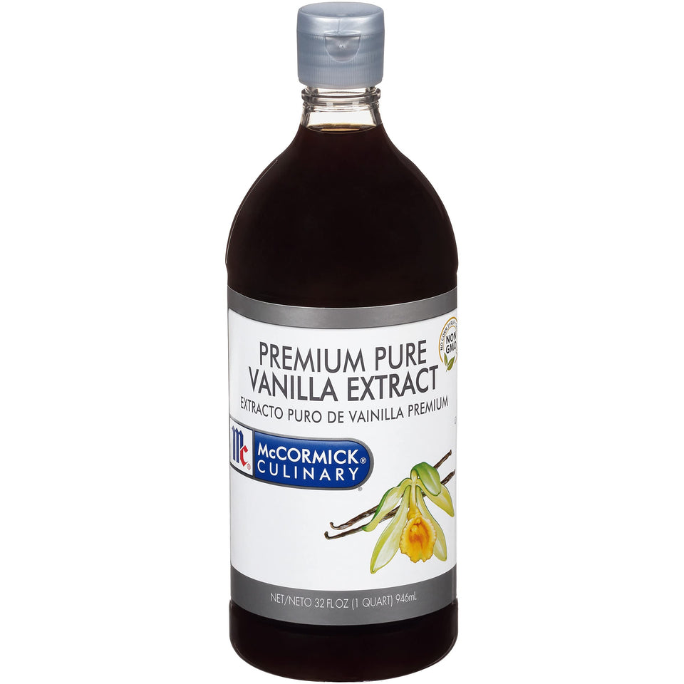 McCormick Culinary Vanilla Extract 32 oz bottle for rich bakery flavor