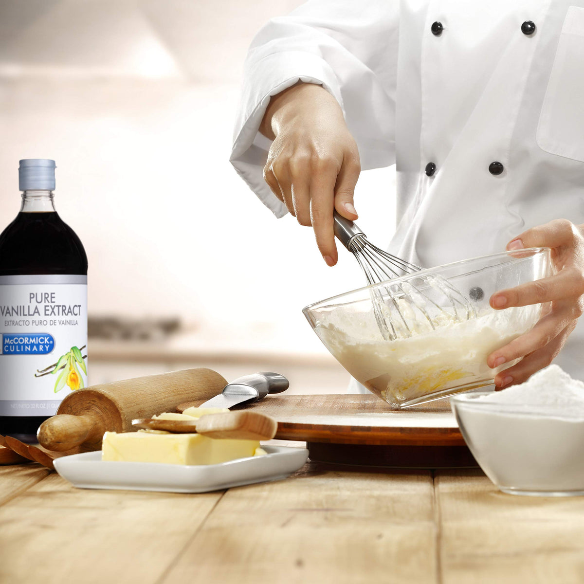 McCormick Culinary Vanilla Extract in a kitchen setup for everyday use
