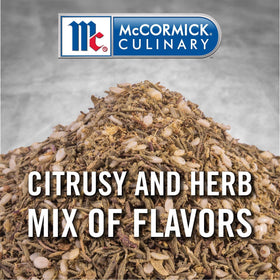 McCormick Culinary Za'atar on pita before toasting, delivering bold savory bite.