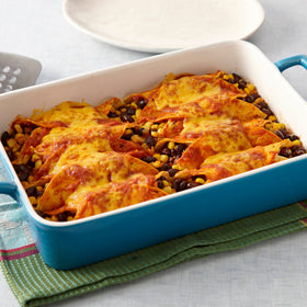 McCormick Enchilada Sauce Mix 12-pack box on store shelf