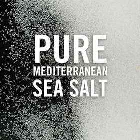 McCormick fine ground sea salt texture ideal for even seasoning