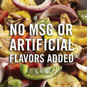 McCormick Garden Vegetable Seasoning adds peppery finish to broiled dishes.