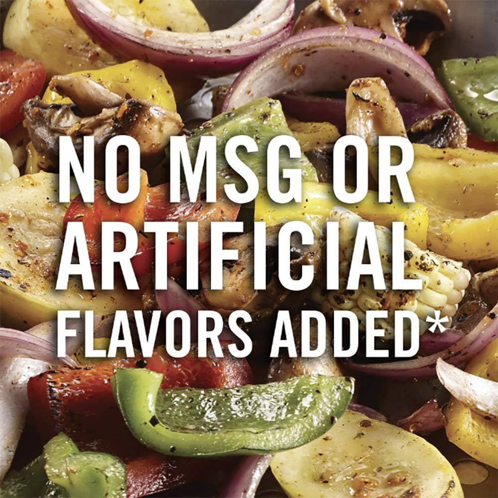 McCormick Garden Vegetable Seasoning elevates roasted vegetables with garlic-onion sweetness and peppery kick.