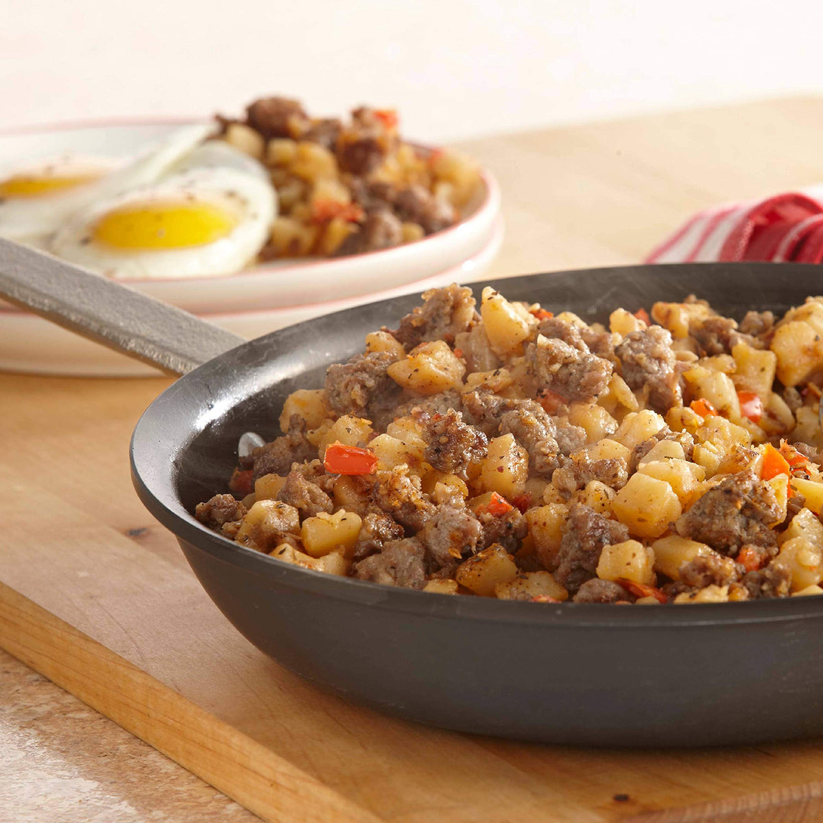 McCormick seasoning on roasted potatoes creates crisp herb accented sides