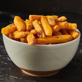 McCormick Garlic Sea Salt Grinder keeps fresh-ground flavor at the table.