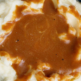 Gluten-free certification logo on McCormick gravy mix signals trusted quality