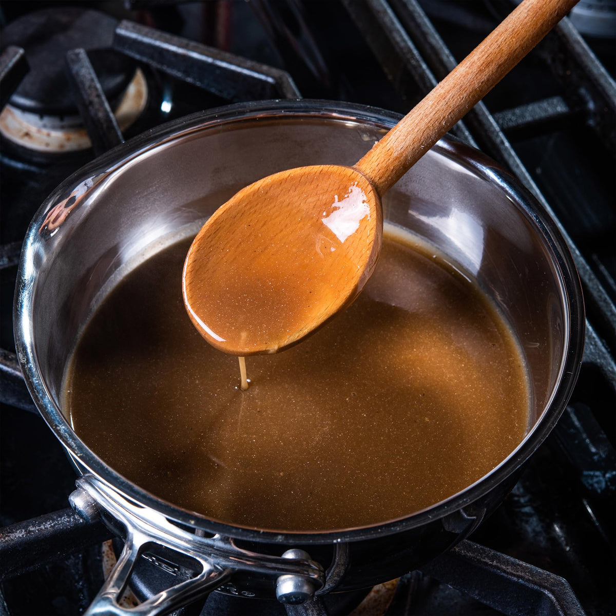 Serving McCormick gravy at Thanksgiving or weeknight meals.