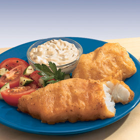 Shrimp battered with McCormick Golden Dipt for a savory, light crust