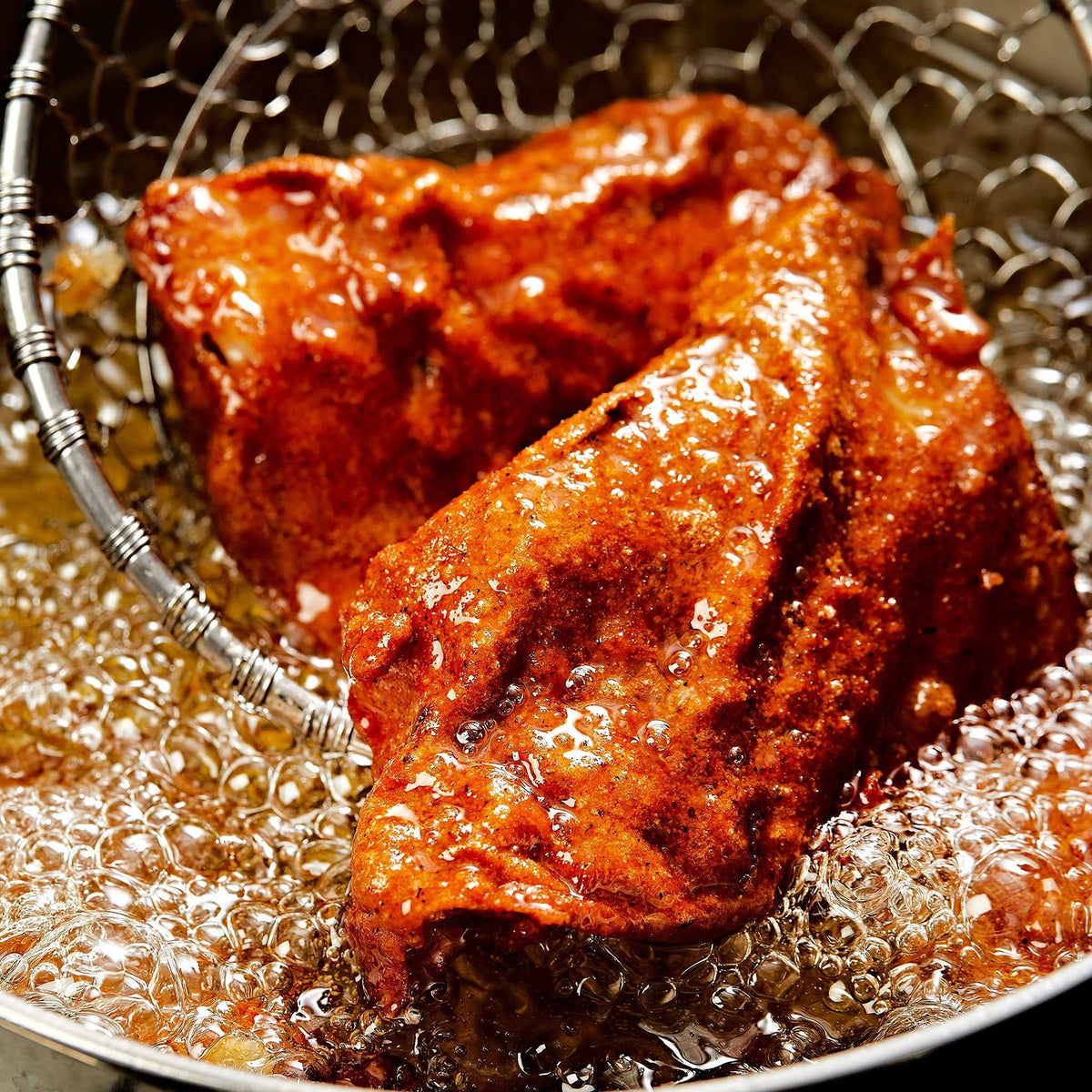 McCormick Golden Dipt Cajun mix helps fast, even fry