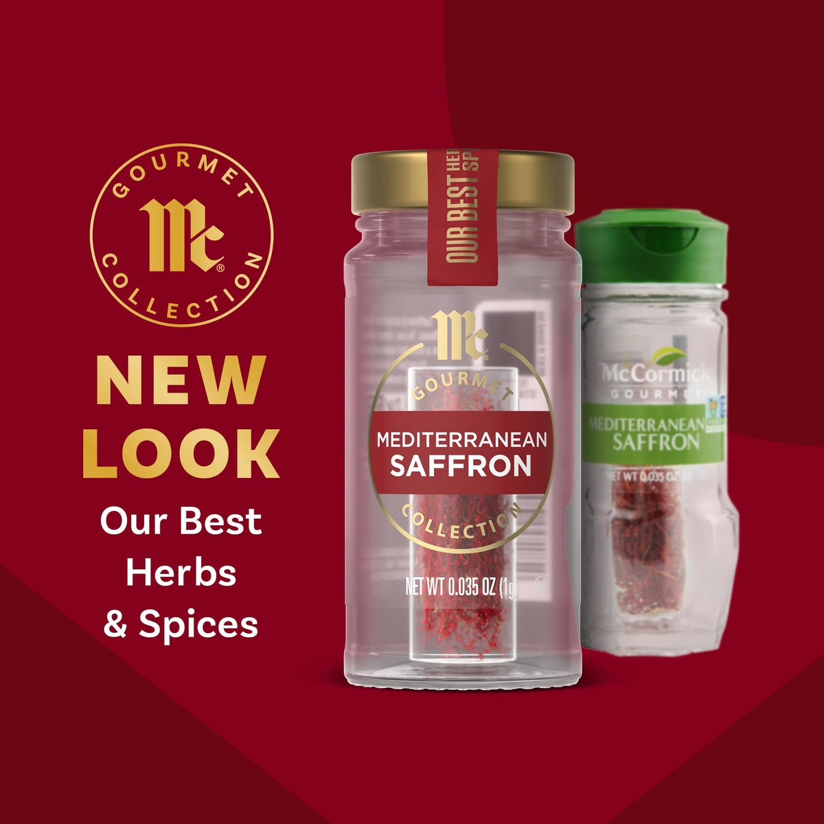 McCormick Gourmet Mediterranean Saffron threads in water releasing color and depth