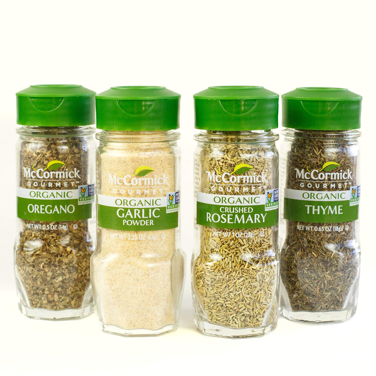 McCormick Gourmet Organic Garlic & Herbs pack ready for weeknight meals and fresh flavor.