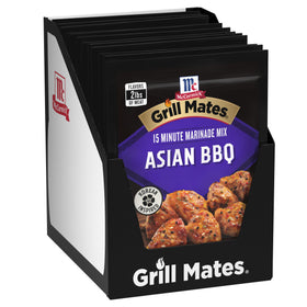 McCormick Grill Mates Asian BBQ Marinade Pack delivers bold Korean flavor quickly.