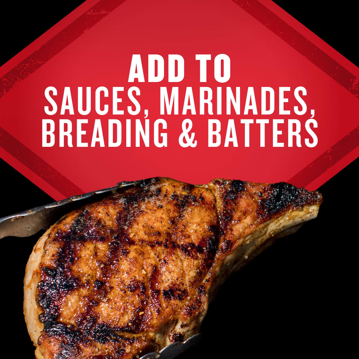 McCormick Grill Mates Barbecue Seasoning ribs on grill with smoky glaze