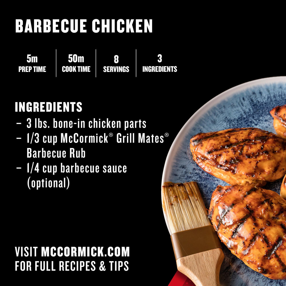 McCormick Grill Mates Barbecue Seasoning vegetables on grill showcase versatile rub
