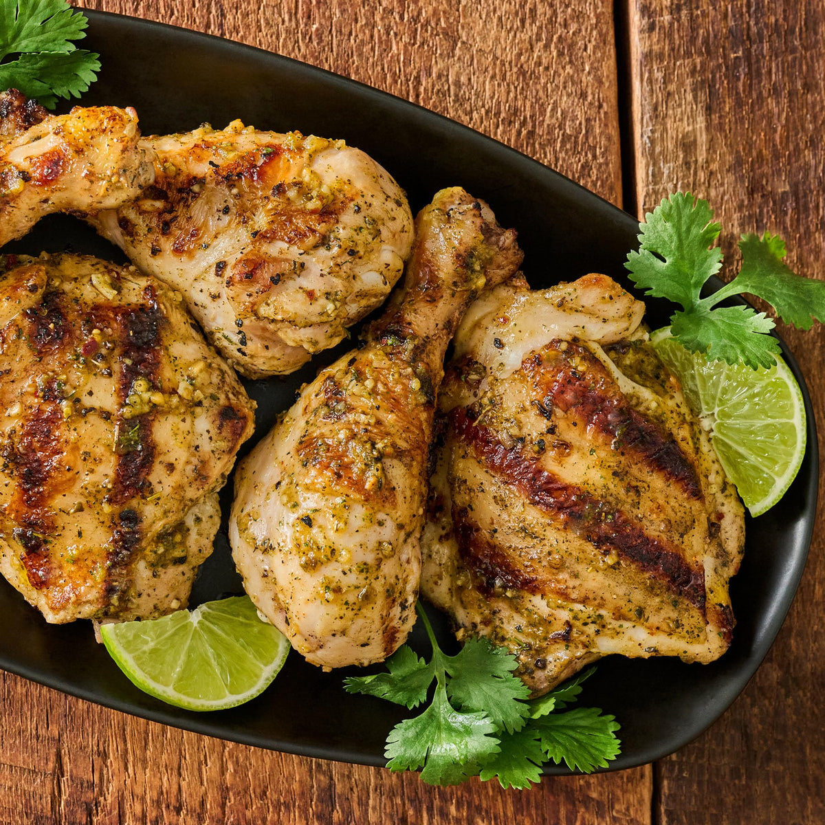 McCormick Grill Mates Brazilian Steakhouse Marinade pairs with shrimp and kebabs.