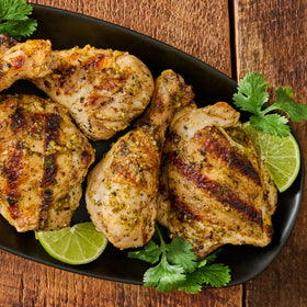 McCormick Grill Mates Brazilian Steakhouse Marinade pairs with shrimp and kebabs.