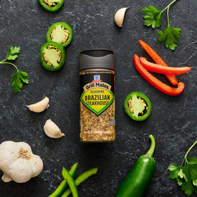 McCormick Grill Mates Brazilian Steakhouse Seasoning pack with spices ready for grill night