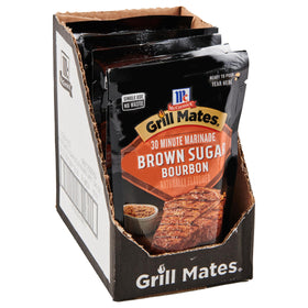 McCormick Grill Mates Brown Sugar Bourbon 30 Minute Marinade – 6 Pack