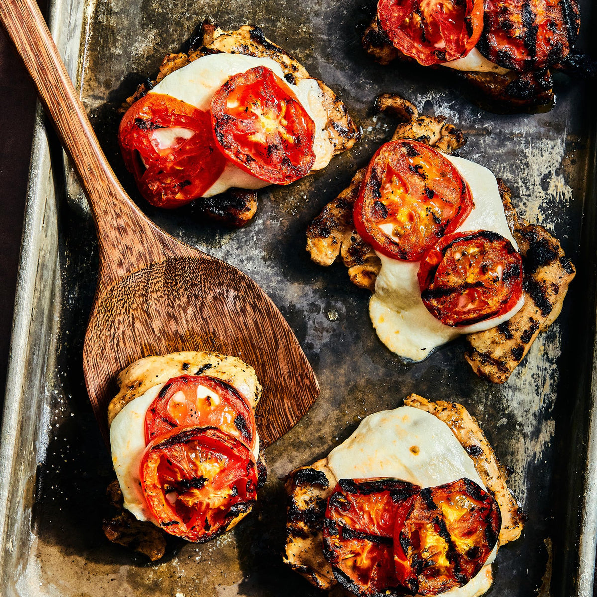 McCormick Grill Mates marinade on vegetables adding Mediterranean warmth.