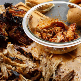 Weeknight dinner idea with McCormick Grill Mates Hawaiian Woodfire marinade