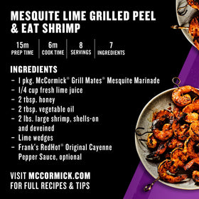 McCormick Grill Mates Mesquite kitchen scene with spices.
