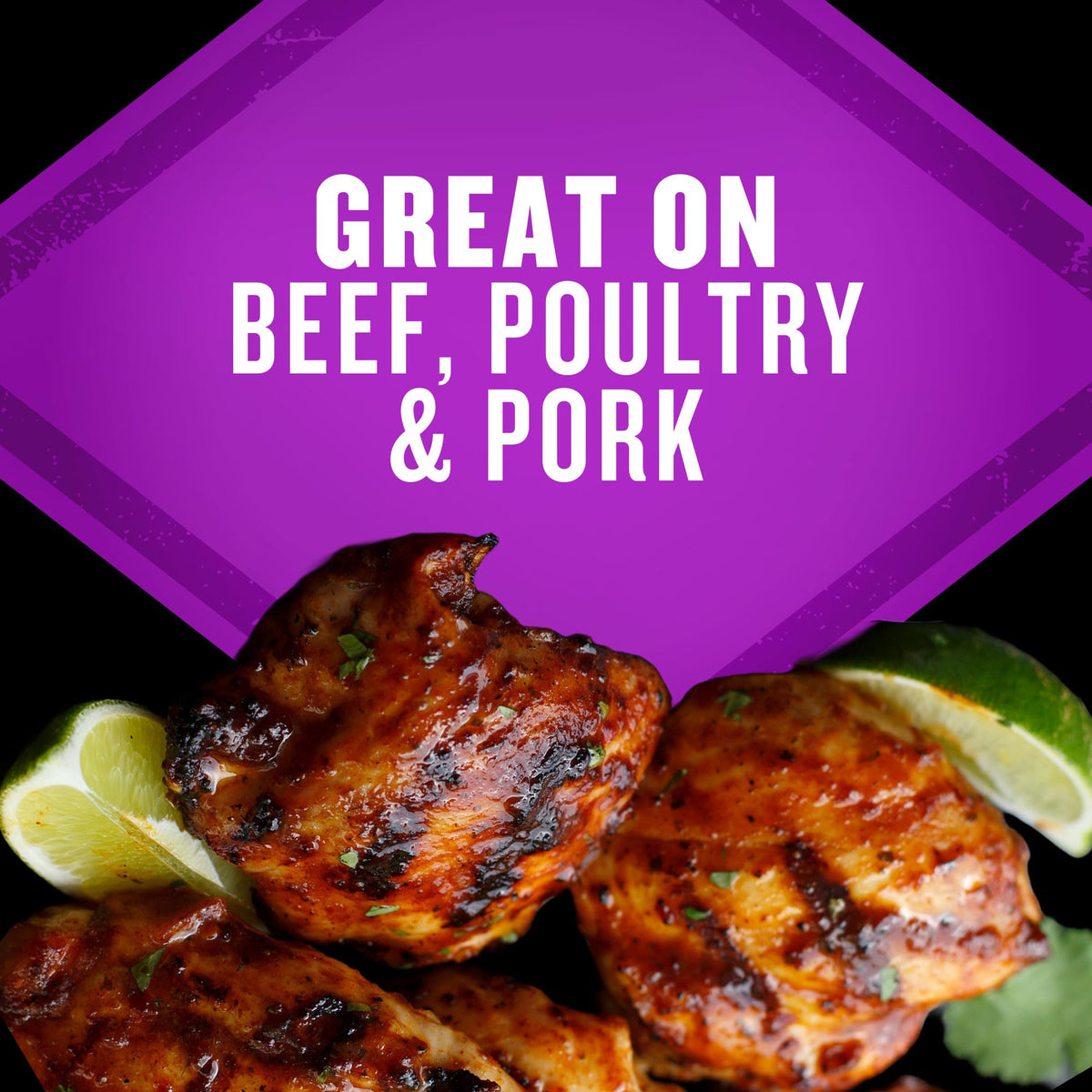 Marinades come alive with McCormick Mesquite Seasoning before grilling