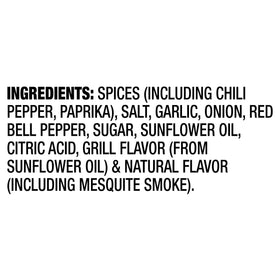 McCormick Grill Mates Mesquite seasoning on the kitchen counter with fresh ingredients.