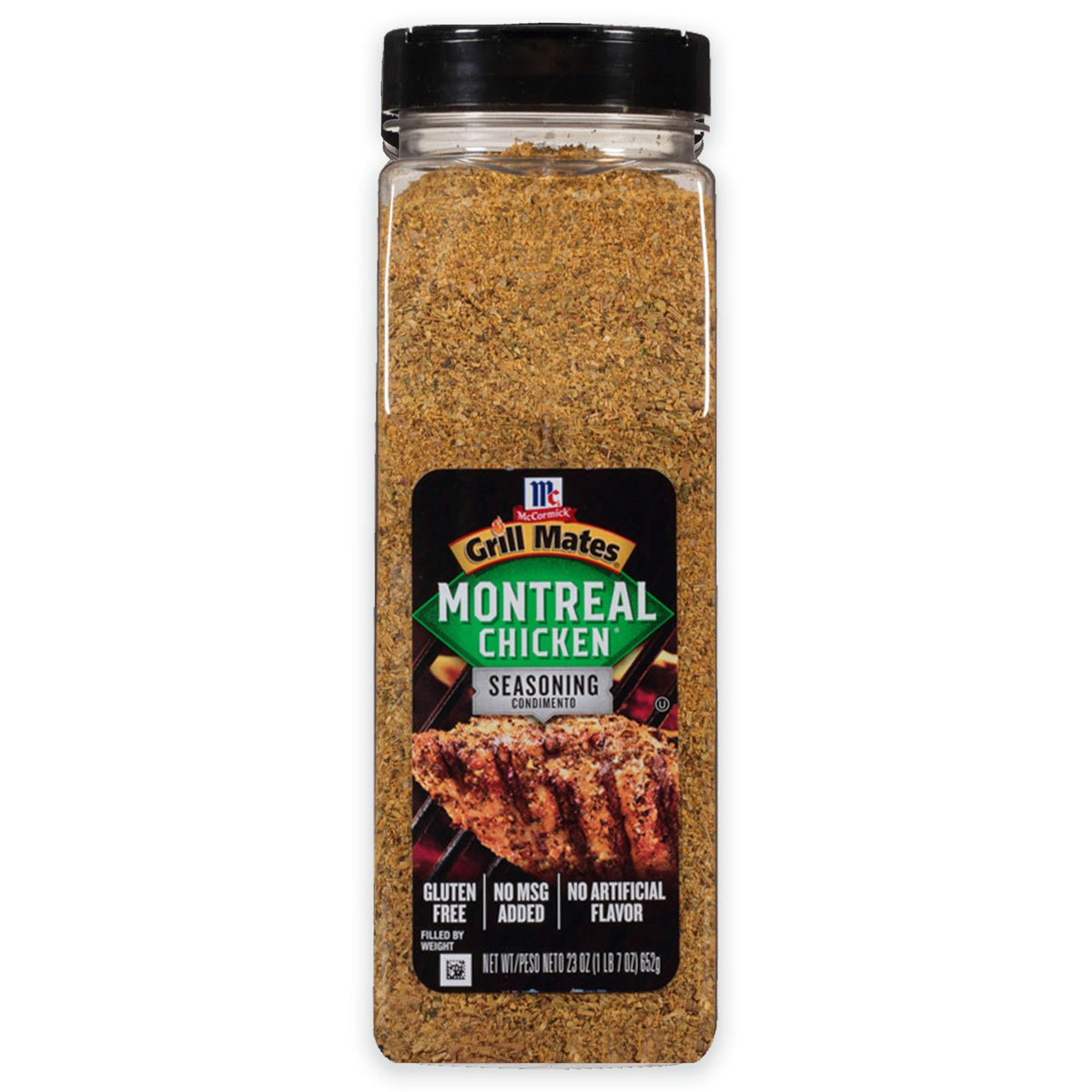 McCormick Grill Mates Montreal Chicken Seasoning bottle delivers bold flavor to meats