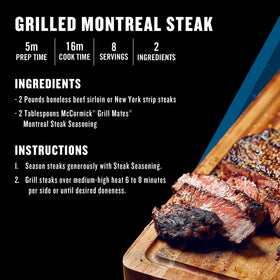 McCormick Grill Mates Montreal Seasoning on vegetables for savory depth