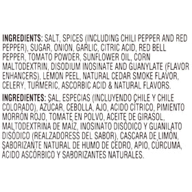 Contains natural cedar smoke flavor and bright lemon notes.