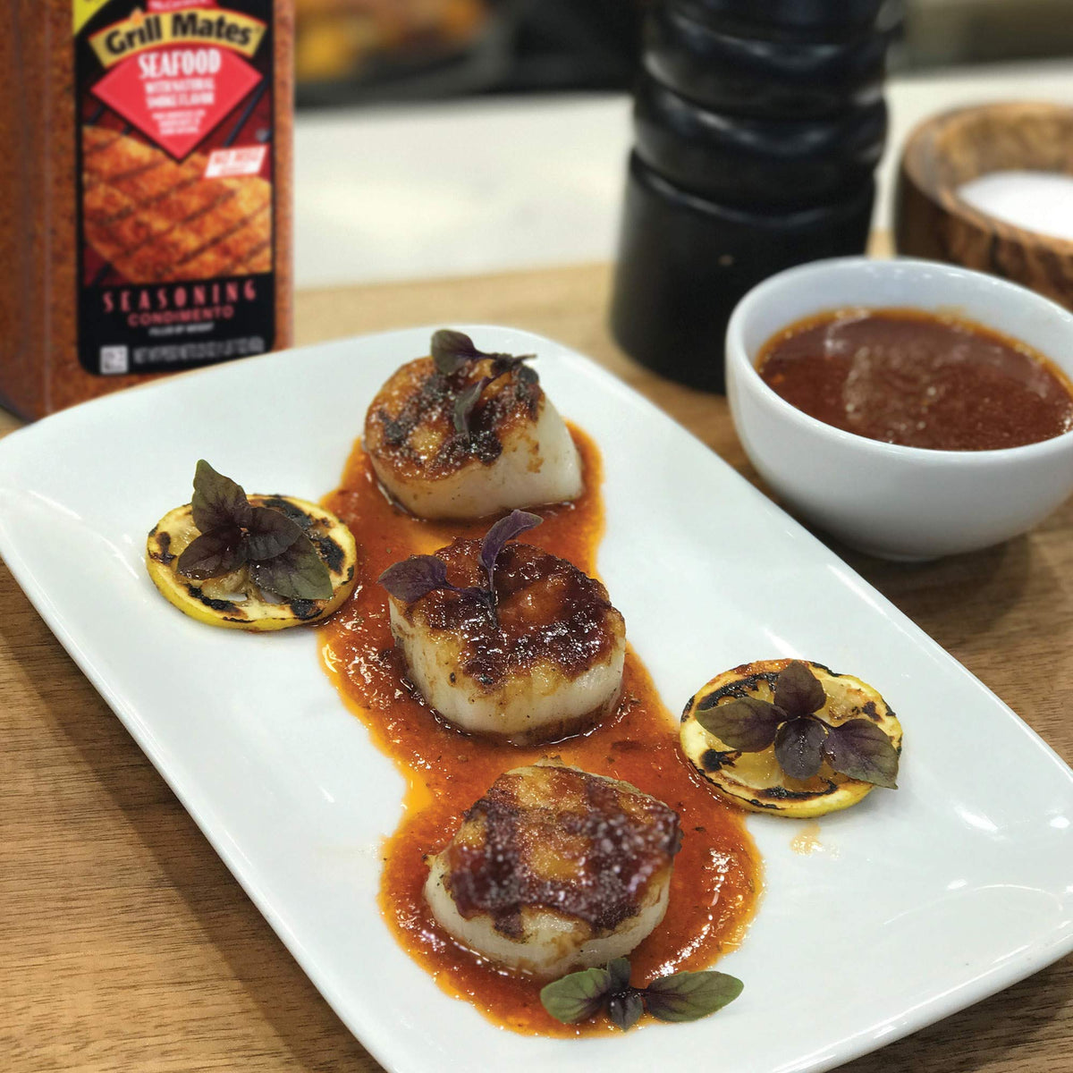 Versatile seasoning enhances kabobs, vegetables, and orzo dishes.