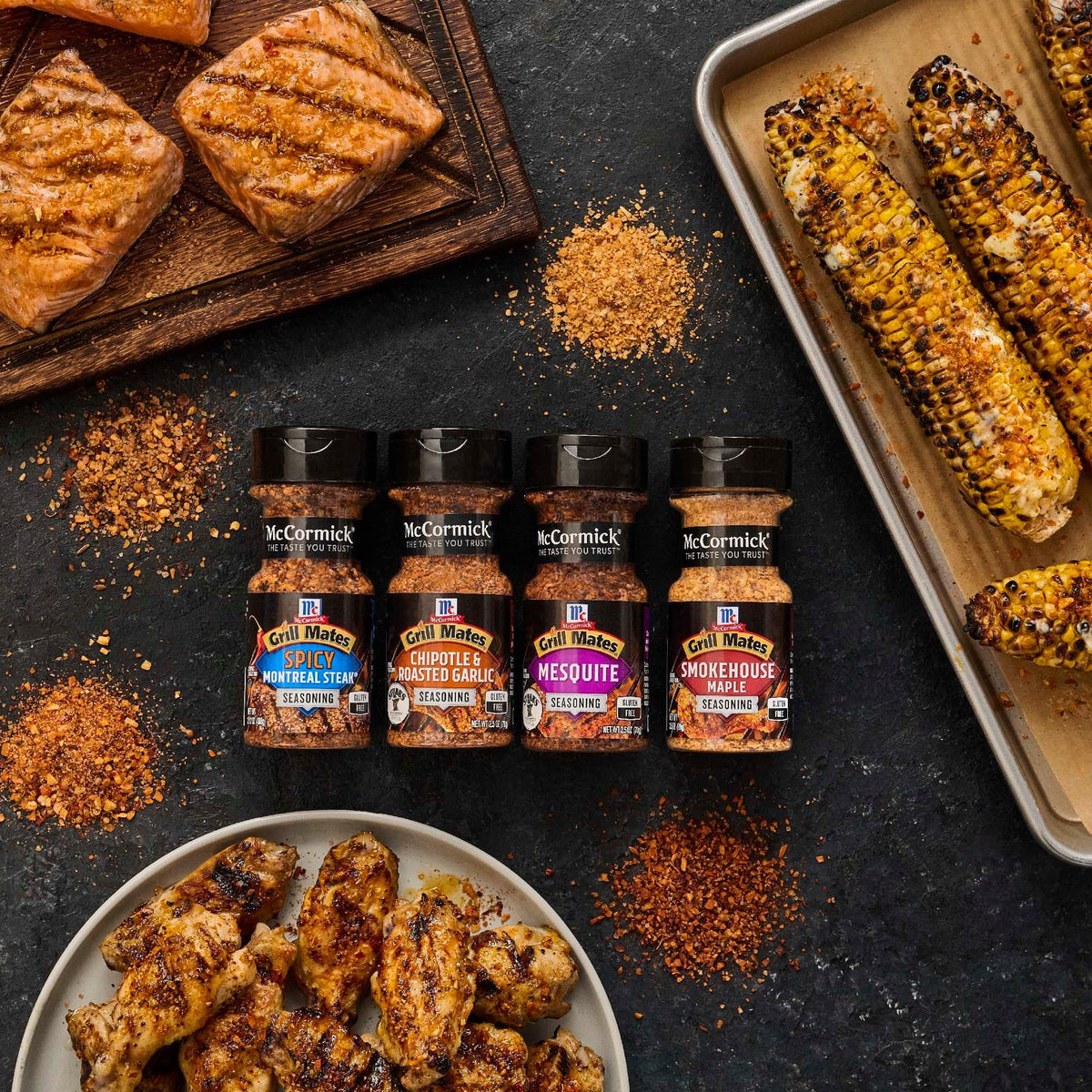 McCormick Grill Mates variety-pack front view for easy kitchen decisions.
