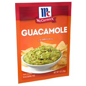 McCormick Guacamole Seasoning Pack enhances quick dip flavor