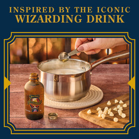 McCormick Butterbeer flavor label closeup showcases limited edition packaging.