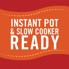 McCormick Instant Pot pork mix ready in about sixty minutes.