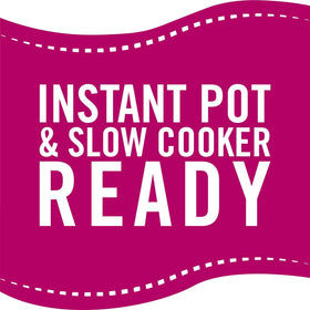 Instant Pot in action with McCormick mix shows quick, convenient cooking.