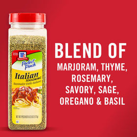 Chicken grilled with McCormick Italian Seasoning for herb aroma.