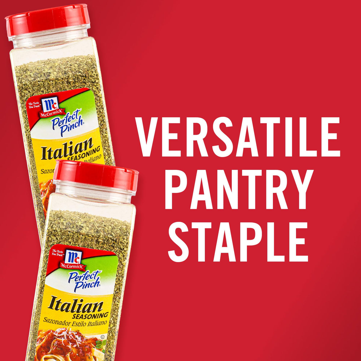 McCormick Italian Seasoning spice blend in a bowl ready to season.