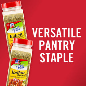 McCormick Italian Seasoning spice blend in a bowl ready to season.