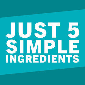 McCormick Just 5 Ingredients ranch dip serving bowl ready for veggies.