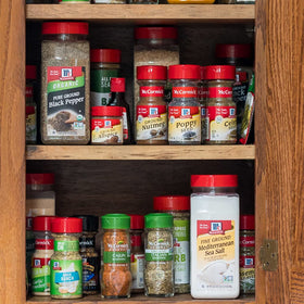 McCormick sea salt in a kitchen for everyday use