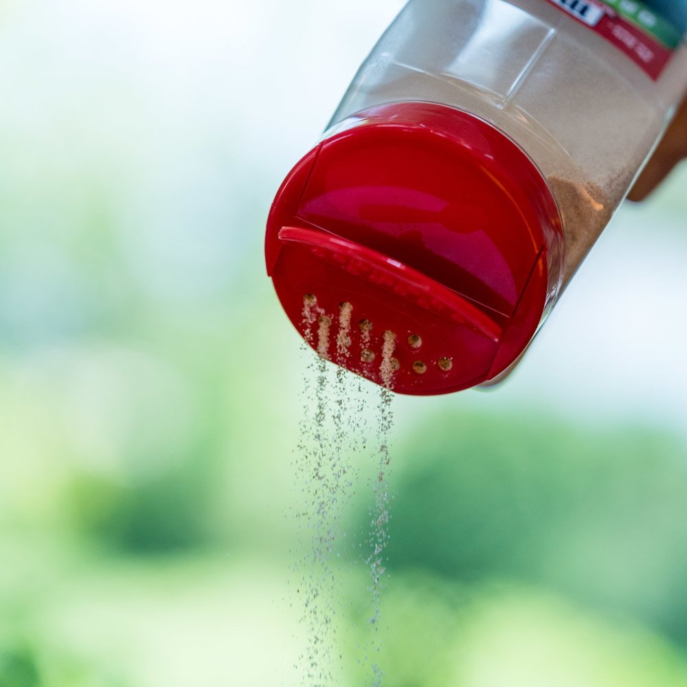 McCormick Organic Garlic Powder works in marinades for even seasoning