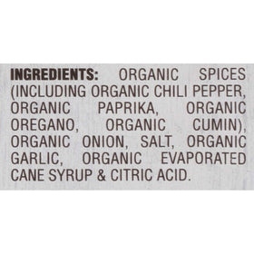 Pouring McCormick Organics taco seasoning for precise, customizable spice