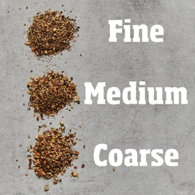 Fine grind adds subtle aroma to pasta, eggs and vegetables