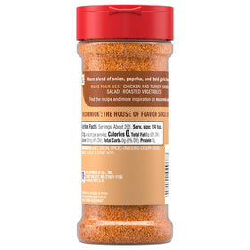 McCormick Perfect Pinch Rotisserie Chicken Seasoning pack of six, convenient pantry staple.