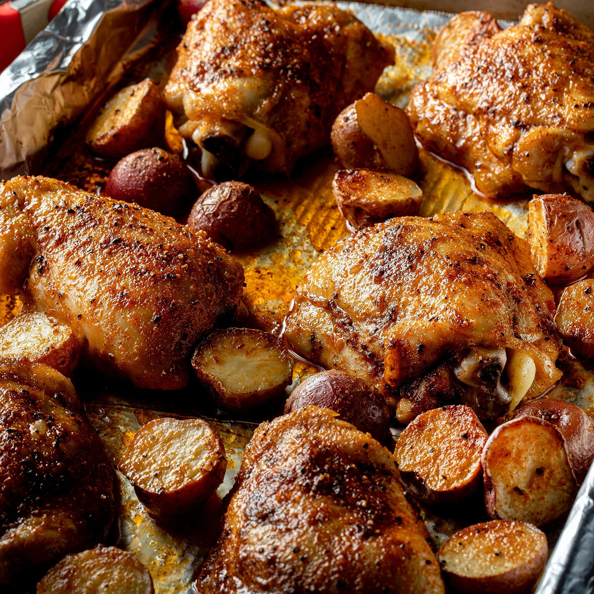 McCormick Perfect Pinch Steak Seasoning elevates roasted potatoes with savory notes.